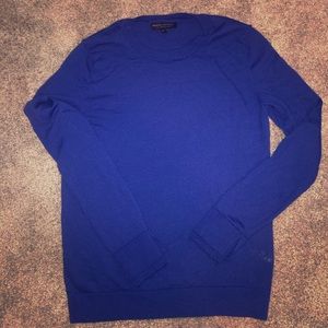 Royal blue Banana Republic soft wool sweater